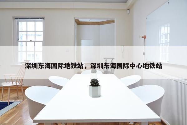 深圳东海国际地铁站，深圳东海国际中心地铁站