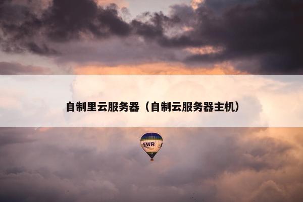 自制里云服务器（自制云服务器主机）
