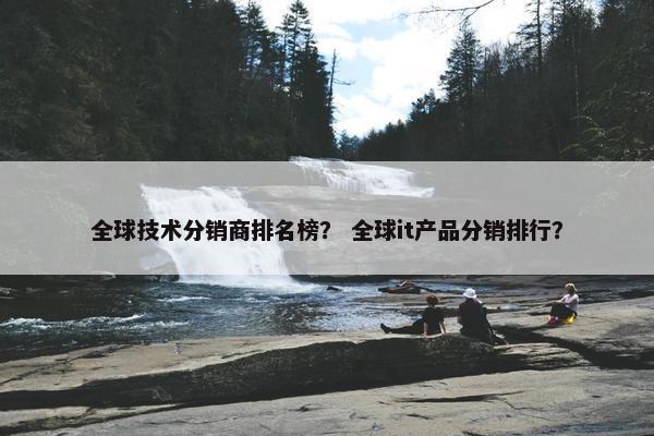 全球技术分销商排名榜？ 全球it产品分销排行？