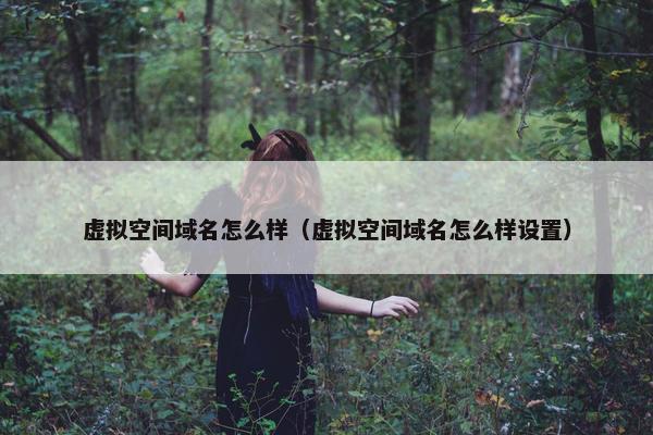 虚拟空间域名怎么样（虚拟空间域名怎么样设置）