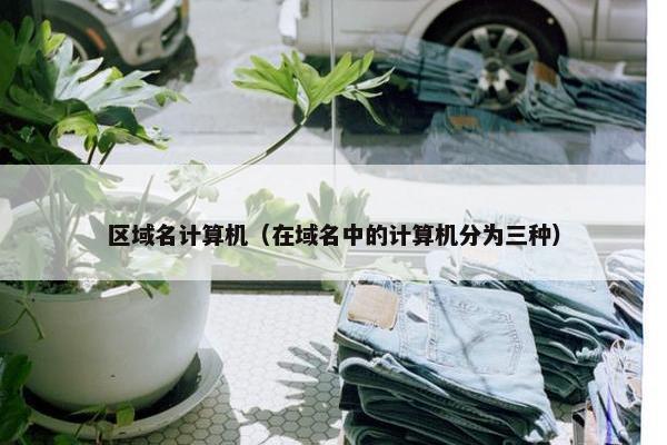 区域名计算机（在域名中的计算机分为三种）