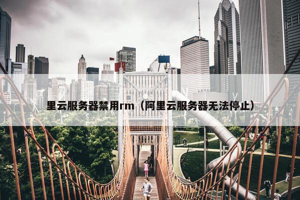 里云服务器禁用rm（阿里云服务器无法停止）