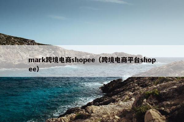 mark跨境电商shopee（跨境电商平台shopee）