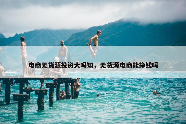 电商无货源投资大吗知，无货源电商能挣钱吗