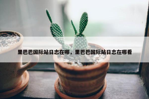里巴巴国际站日志在哪，里巴巴国际站日志在哪看