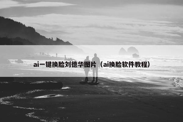 ai一键换脸刘德华图片（ai换脸软件教程）