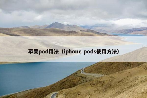 苹果pod用法（iphone pods使用方法）