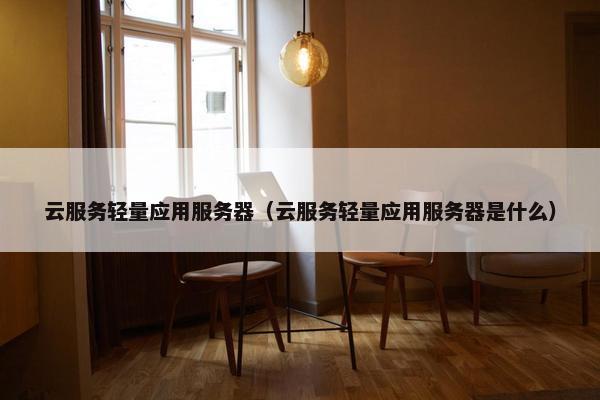 云服务轻量应用服务器（云服务轻量应用服务器是什么）