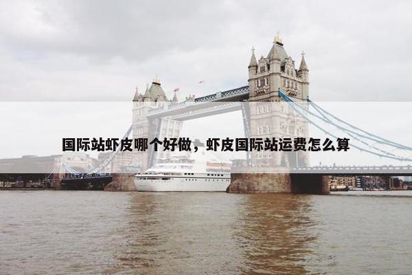 国际站虾皮哪个好做，虾皮国际站运费怎么算
