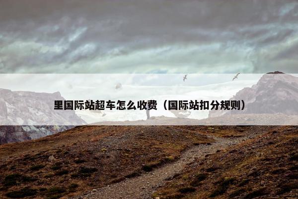 里国际站超车怎么收费（国际站扣分规则）